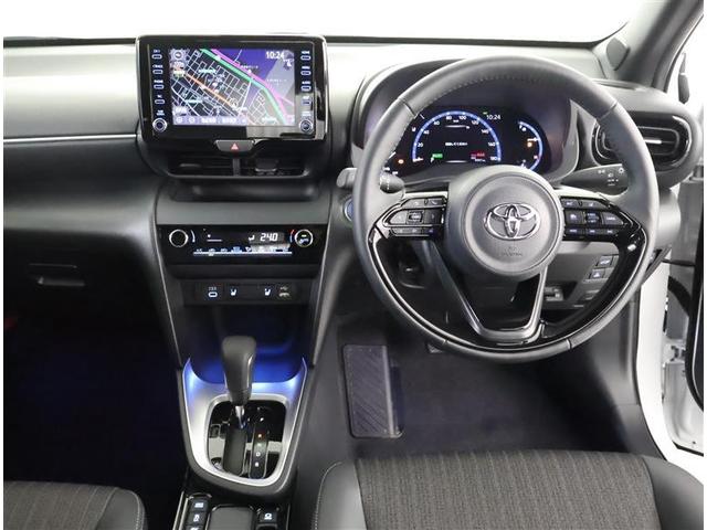 ヤリスクロス ハイブリッドＺ　フルセグ　メモリーナビ　バックカメラ　衝突被害軽減システム　ＥＴＣ　ドラレコ　ＬＥＤヘッドランプ　ワンオーナー（4枚目）