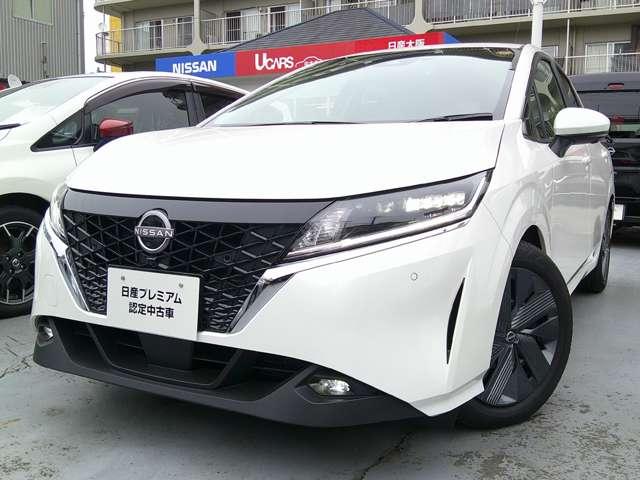ノート １．２　Ｘ　前後ドラレコ　アラウンドビューモニター　リアカメラ　衝突被害軽減ブレ－キ　全方位カメラ　ＥＴＣ付　禁煙車　ＬＥＤヘッドライト　レーンアシスト　インテリジェントキー　ワンオーナー　ドラレコ　ワンセグＴＶ　ＴＶナビ　サイドカーテンエアバック（3枚目）