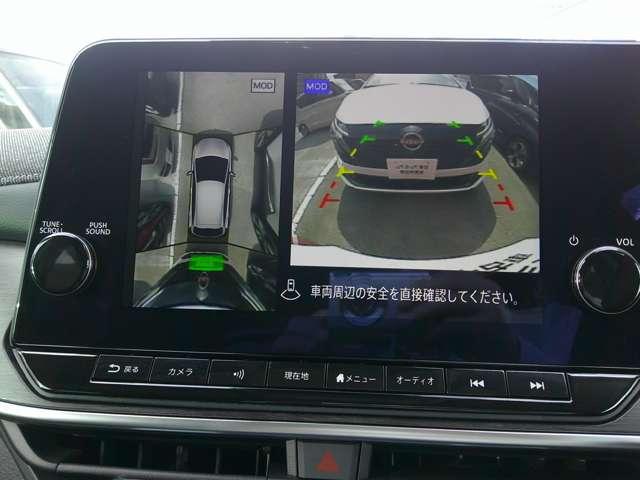 ノート １．２　Ｘ　前後ドラレコ　アラウンドビューモニター　リアカメラ　衝突被害軽減ブレ－キ　全方位カメラ　ＥＴＣ付　禁煙車　ＬＥＤヘッドライト　レーンアシスト　インテリジェントキー　ワンオーナー　ドラレコ　ワンセグＴＶ　ＴＶナビ　サイドカーテンエアバック（8枚目）