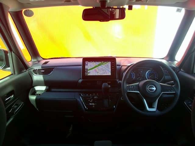 ルークス 660 ハイウェイスターX ハンズフリー機能付両側オートスライドドア アイスト 衝突被害軽減ブレ-キ マルチビューカメラ 車線逸脱警報装置 禁煙 ETC LED スマートキー パワーウィンドウ カーテンエアバック ドライブレコーダー ナビTV バックカメラ パワステ(4枚目)