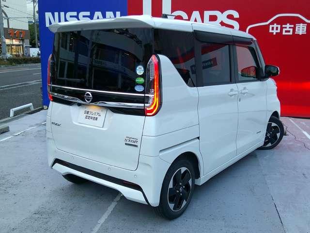 ルークス ６６０　ハイウェイスターＸ　ナビ連動前後ドラレコ　アラウンドモニター　アイスト　衝突被害軽減ブレ－キ　マルチビューカメラ　車線逸脱警報装置　禁煙　ＥＴＣ　ＬＥＤ　スマートキー　パワーウィンドウ　ワンオーナー　カーテンエアバック　ドライブレコーダー　ナビＴＶ　バックカメラ（2枚目）