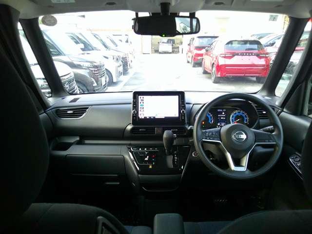 ルークス ６６０　ハイウェイスターＸ　ナビ連動前後ドラレコ　アラウンドモニター　アイスト　衝突被害軽減ブレ－キ　マルチビューカメラ　車線逸脱警報装置　禁煙　ＥＴＣ　ＬＥＤ　スマートキー　パワーウィンドウ　ワンオーナー　カーテンエアバック　ドライブレコーダー　ナビＴＶ　バックカメラ（4枚目）