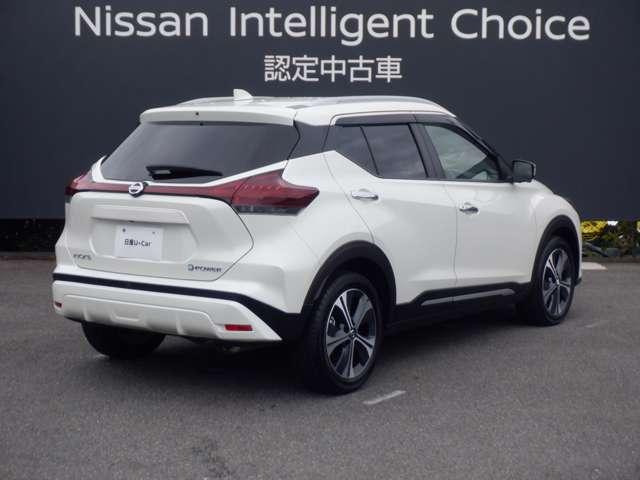 キックス 1.2 X スタイルエディション (e-POWER) アラウンドビュー エマブレ LEDヘッドランプ 車線逸脱 ワンオーナー セキュリティ ETC スマートキー ナビTV メモリ-ナビ パワステ エアコン キーレス パワーウィンドウ ABS バックカメラ(2枚目)