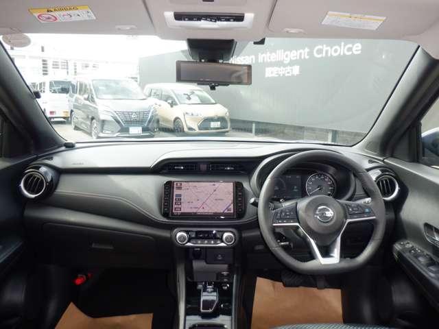 キックス 1.2 X (e-POWER) レーンキープ アラウンドモニタ LED エマージェンシーブレーキ ドラレコ スマートキー ETC アルミホイール 盗難防止システム バックカメラ ワンオーナー アイドリングストップ レーダークルーズ(3枚目)