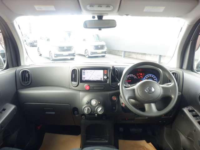 キューブ 1.5 15X 純正ナビ ETC1.0 ワンオーナー 盗難防止 キーフリーシステム ECOモード スマートキープッシュスタート AC ダブルエアバック 1オーナー ETC PS 運転席エアバック ABS ナビTV メモリーナビ ワンセグTV(3枚目)