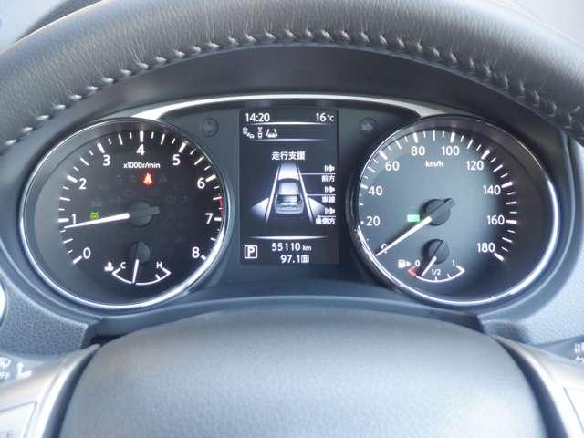 エクストレイル 2.0 20X エマージェンシーブレーキパッケージ スマキ- アイドリングSTOP セキュリティ AWD アルミ ナビ&TV メモリーナビゲーション LEDヘッドランプ Sカメラ レーンキープ エアコン ワンセグ パワーステアリング キーレス 寒冷地(9枚目)