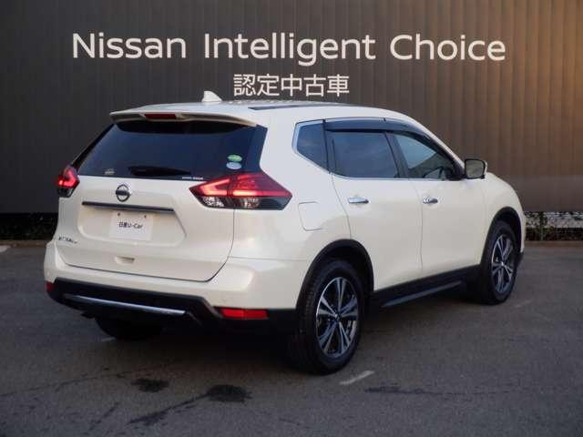 エクストレイル 2.0 20Xi 2列車 アイドリングストップ車 LEDヘットライト 寒冷地仕様 Rカメラ 盗難防止装置 インテリキー レーンキープアシスト ETC ドライブレコーダー キーフリー 1オーナー TVナビ オートエアコン ABS(2枚目)