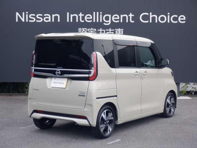 ルークス 660 ハイウェイスターGターボ 両側パワードア アラウンドビュ プリクラッシュセーフティー メモリナビ アダプティブクルコン レーンキープ 展示試乗車UP インテリキ- ETC LEDヘッドライト アイドリングストップ AC PS(2枚目)