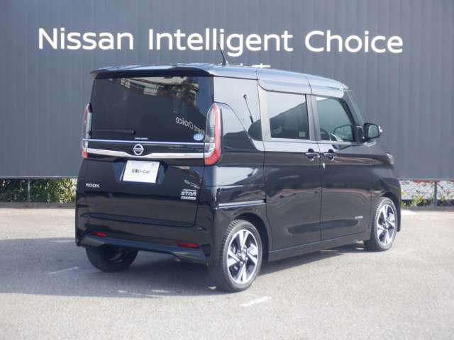 ルークス ６６０　ハイウェイスターＧターボ　両側パワードア　アラウンドビュ　プリクラッシュセーフティー　メモリナビ　アダプティブクルコン　レーンキープ　インテリキ－　ＥＴＣ　アイドリングストップ　ドライブレコーダー　ＡＣ　セキュリティー　ＰＳ（2枚目）