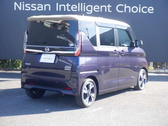 ルークス ６６０　ハイウェイスターＧターボ　プロパイロット　エディション　純正ナビ　シートヒーター　ドラレコ前後　両側パワードア　アラウンドビュ　プリクラッシュセーフティー　メモリナビ　アダプティブクルコン　レーンキープ　インテリキ－　ＥＴＣ　ＬＥＤヘッドライト　アイドリングストップ　ドライブレコーダー　ＡＣ（2枚目）