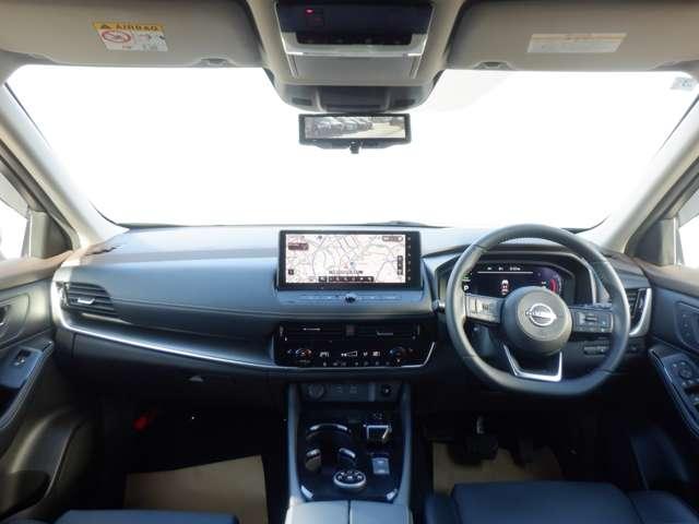 エクストレイル １．５　Ｘ　ｅ－４ＯＲＣＥ　エクストリーマーＸ　４ＷＤ　メーカーナビ　プロパイロット　ＥＴＣ２．０　全方位カメラ　踏み間違い防止　ＬＥＤヘッドライト　リアカメラ　スマートキー　オートエアコン　車線逸脱　アダプティブクルーズ　ワンオーナー　ＥＴＣ　４ＷＤ　メモリーナビ　寒冷地仕様　アイドリングストップ（3枚目）