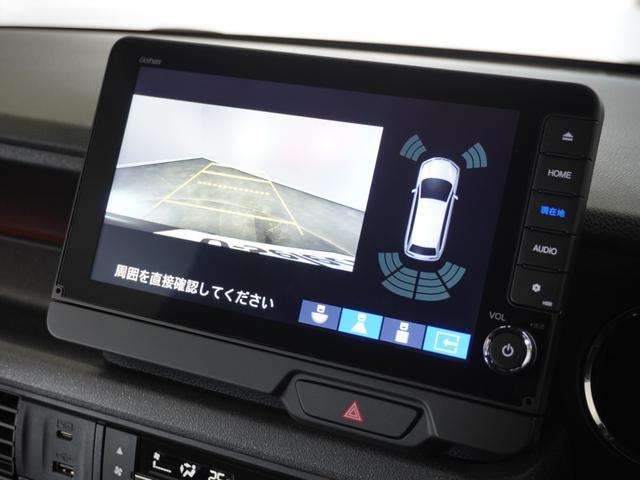 Ｎ－ＢＯＸカスタム ターボ　２年保証当社試乗車ナビＤレコＲカメＥＴＣ両電扉　イモビライザー　衝突被害軽減　禁煙　ベンチシート　キーフリー　Ｐセンサー　ＥＳＣ　パワステ　ＤＶＤ再生　両席エアバック　サイドエアバッグ　ターボ車（3枚目）