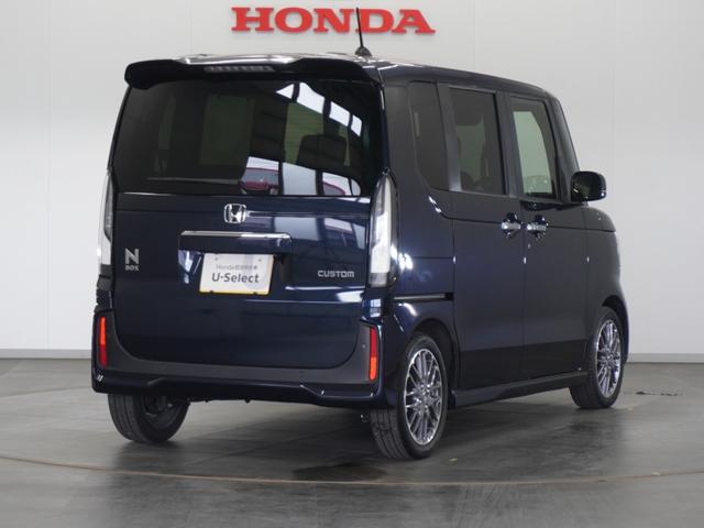 Ｎ－ＢＯＸカスタム ターボ　２年保証当社試乗車ナビＤレコＲカメＥＴＣ両電扉　イモビライザー　衝突被害軽減　禁煙　ベンチシート　キーフリー　Ｐセンサー　ＥＳＣ　パワステ　ＤＶＤ再生　両席エアバック　サイドエアバッグ　ターボ車（15枚目）
