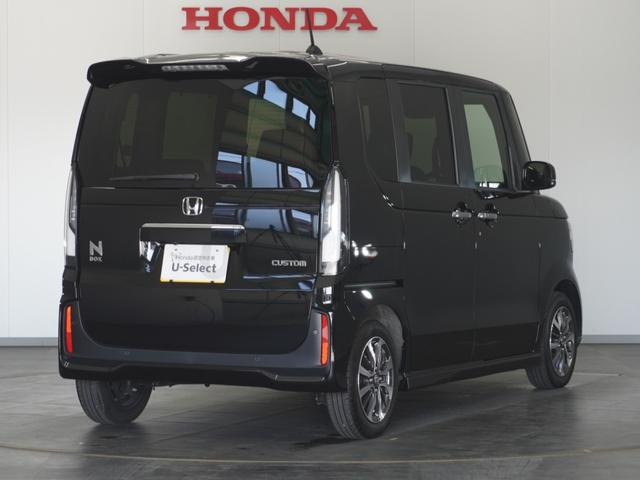 Ｎ－ＢＯＸカスタム ベースグレード　２年保証当社試乗車ナビＤレコＲカメＥＴＣ両電扉　Ｗ電動ドア　ＣＭＢＳ　Ｄレコ　禁煙　ベンチシート　アルミホイール　オートエアコン　スマートキ　ＬＥＤ　盗難防止装置　クルコン　ＥＴＣ　バックカメラ（16枚目）