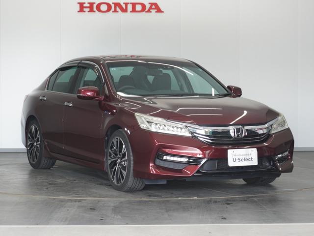 アコードハイブリッド ＥＸ　１年保証ナビＲカメＥＴＣクルコンＢＴ地デジＬＥＤ　バックモニター　本革シート　Ｐセンサー　サイドカーテンエアバック　サイドモニター　記録簿　アルミ　ナビＴＶ　ＬＥＤヘッド　フルセグテレビ　禁煙（15枚目）