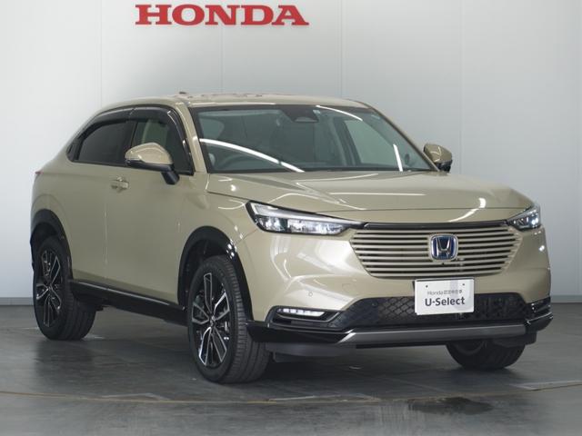 ヴェゼル e:HEVZ 1年保証ナビ全周囲カメDレコETC2.0クルコン 衝突回避支援ブレーキ機能 パノラミックビューモニター 1オナ スマキ Pトランク フルオートエアコン エアバッグ 両席エアバック Rカメ 記録簿付(20枚目)