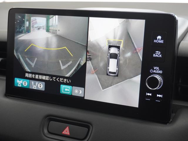 ヴェゼル e:HEVZ 1年保証ナビ全周囲カメDレコETC2.0クルコン 衝突回避支援ブレーキ機能 パノラミックビューモニター 1オナ スマキ Pトランク フルオートエアコン エアバッグ 両席エアバック Rカメ 記録簿付(25枚目)