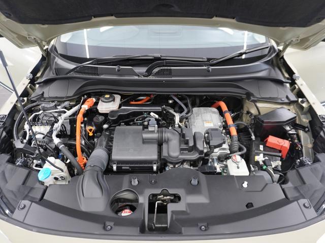 ヴェゼル e:HEVZ 1年保証ナビ全周囲カメDレコETC2.0クルコン 衝突回避支援ブレーキ機能 パノラミックビューモニター 1オナ スマキ Pトランク フルオートエアコン エアバッグ 両席エアバック Rカメ 記録簿付(59枚目)