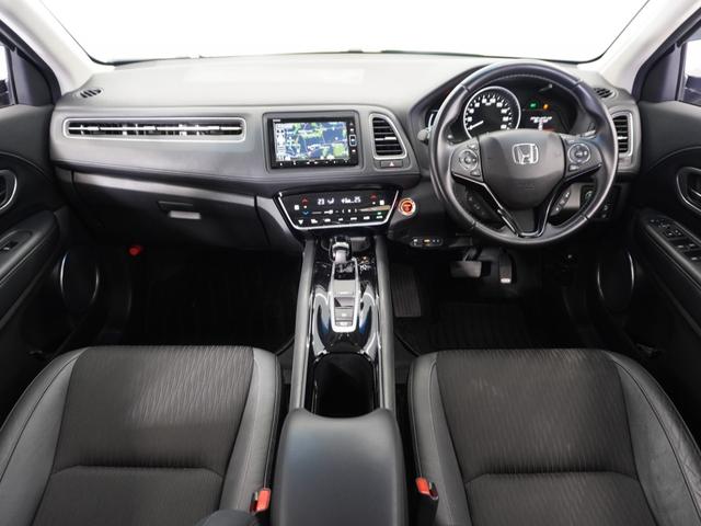 ヴェゼル ハイブリッドＺ・ホンダセンシング　１年保証ナビＤレコＲカメＥＴＣクルコンＢＴ地デジ　レーダーサポート　１オーナ－　ＤＶＤ再生機能　整備記録簿　横滑り防止システム　バックアイカメラ　盗難防止装置　フルセ　シートヒーター付　スマ－トキ－（8枚目）