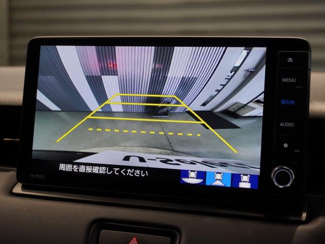 【バックカメラ】後退時も安心。リバース連動で画面が切り替わるのでとっても便利。