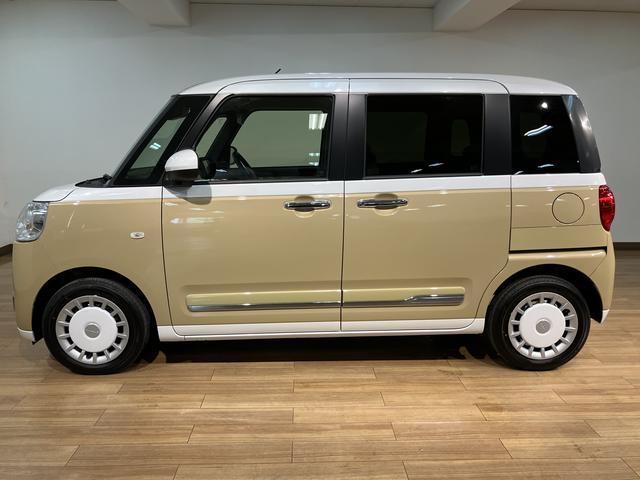 ムーヴキャンバス ストライプスＧターボ／ナビ／Ｂカメラ／クルコン／前後ドラレコ　ナビ／ＢＬＵＥＴＯＯＴＨ／ＵＳＢ／バックカメラ／両側電動スライドドア／電動パーキングブレーキ／前後ドラレコ／クルーズコントロール／スマートキー／ＬＥＤヘッドライト／ＬＥＤフォグランプ／走行２２キロ／（22枚目）