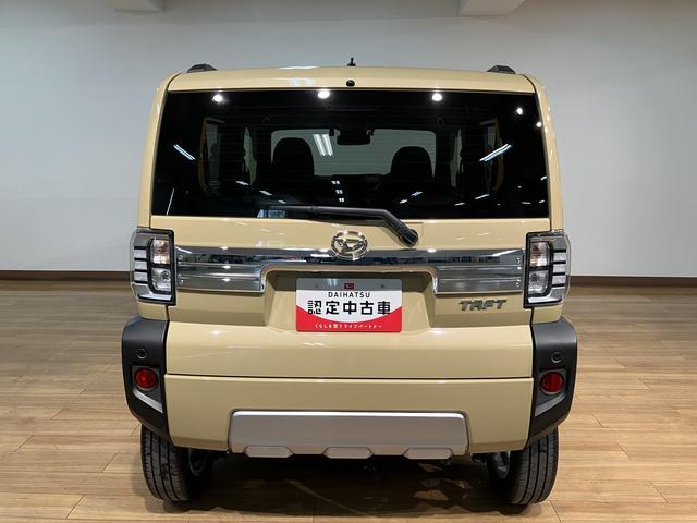 タフト Ｇターボ　クロムベンチャー　ナビ／ＦＲドラレコ／バックカメラ　スカイフィールトップ　ＬＥＤヘッドランプ　ＬＥＤフォグランプ　運転席／助手席シートヒーター　アダプティブクルーズコントロール　キーフリー　電動パーキングブレーキ　１５インチアルミホイール（33枚目）