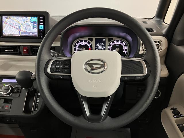 ムーヴキャンバス ストライプスＧ　Ｒ７年式／ナビ／ＦＲドラレコ／バックカメラ　走行無制限１年保証　両側電動スライドドア　前後コーナーセンサー　前席シートヒーター　ホッとカップホルダー　オートマチックハイビーム　ＬＥＤヘッドライト　スマートキー（11枚目）