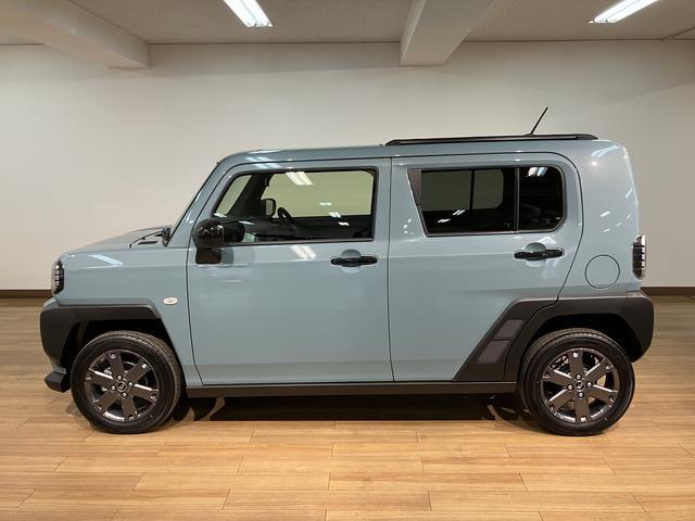 タフト Ｇターボ　ダーククロムベンチャー　Ｒ７年式／法規対応済　走行無制限１年保証　バックカメラ　前後コーナーセンサー　前席シートヒーター　スカイフィールトップ　オートハイビーム　ＬＥＤヘッド　オートブレーキホールド　スマートキー　１５インチ純正アルミホイール（29枚目）