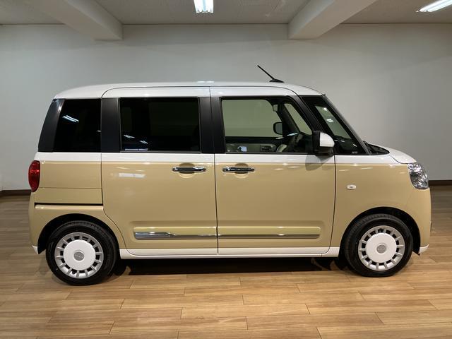 ムーヴキャンバス ストライプスＧターボ　２５年ナビ／前後ドラレコ／バックカメラ　走行無制限１年保証　両側電動スライドドア　アダプティブクルーズコントロール　前後コーナーセンサー　前席シートヒーター　ホッとカップホルダー　オートマチックハイビーム　ＬＥＤヘッドライト　スマートキー（30枚目）