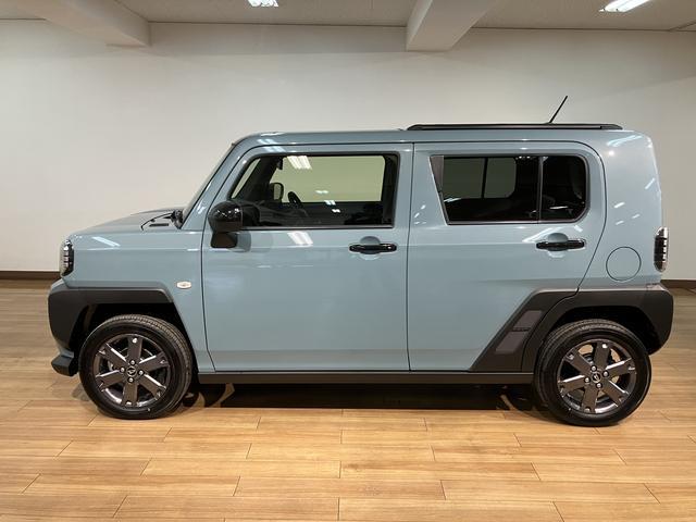 タフト Ｇ　ダーククロムベンチャー　Ｒ７年式／バックカメラ対応　スカイフィールトップ　アダプティブクルーズコントロール　ＬＥＤヘッド／フォグ　運／助シートヒーター　プッシュボタンスタート　キーフリー　電動パーキングブレーキ　バックカメラ　１５インチアルミホイール（12枚目）
