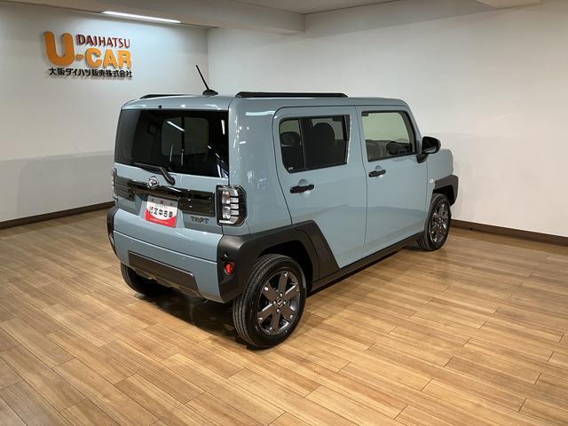タフト Ｇ　ダーククロムベンチャー　Ｒ７年式／バックカメラ対応　スカイフィールトップ　アダプティブクルーズコントロール　ＬＥＤヘッド／フォグ　運／助シートヒーター　プッシュボタンスタート　キーフリー　電動パーキングブレーキ　バックカメラ　１５インチアルミホイール（14枚目）