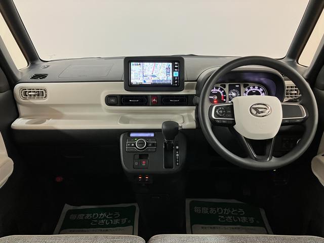 ムーヴキャンバス ストライプスＧ　２５年ナビ／バックカメラ／ＦＲドラレコ　サポカーＳワイド適合　バックカメラ対応　ＵＳＢ接続端子　電動パーキングブレーキ　シートヒーター　両側オートスライドドア　Ｐスタート　ホッとカップホルダー　キーフリー（18枚目）