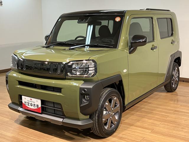 タフト Ｇターボ　ダーククロムベンチャー　Ｒ７年式／バックカメラ対応　スカイフィールトップ　アダプティブクルーズコントロール　ＬＥＤヘッド／フォグ　運／助シートヒーター　プッシュボタンスタート　キーフリー　電動パーキングブレーキ　バックカメラ　１５インチアルミホイール（16枚目）