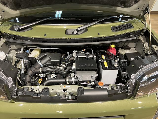 タフト Ｇターボ　ダーククロムベンチャー　Ｒ７年式／バックカメラ対応　スカイフィールトップ　アダプティブクルーズコントロール　ＬＥＤヘッド／フォグ　運／助シートヒーター　プッシュボタンスタート　キーフリー　電動パーキングブレーキ　バックカメラ　１５インチアルミホイール（17枚目）