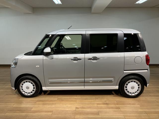 ムーヴキャンバス ストライプスＧターボ　サポカーＳワイド適合　認定中古車　届出済未使用車・ターボエンジン・純正メモリーナビ・バックカメラ・ナビ連動前後ドライブレコーダー・全車速追従機能クルーズコントロールＡＣＣ・両側電動スライドドア・電動パーキングブレーキ・スマートアシスト（7枚目）