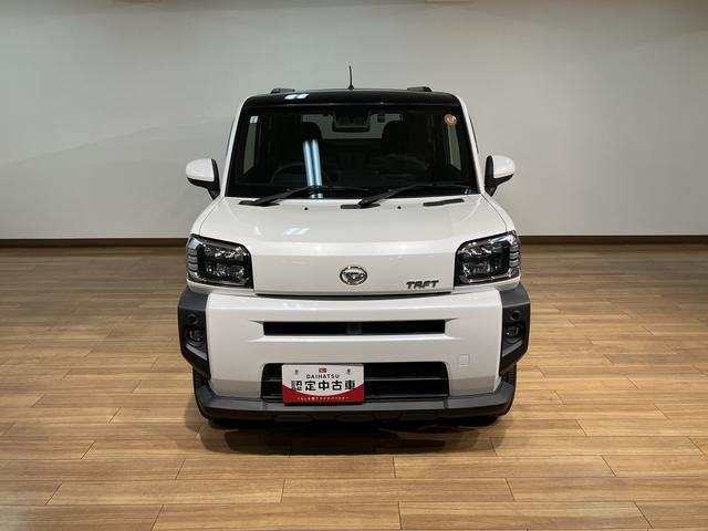 タフト Ｇ　ナビ／バックカメラ／ＦＲドラレコ／ＥＴＣ／走行３．４万　走行無制限１年保証　前後コーナーセンサー　前席シートヒーター　スカイフィールトップ　オートマチックハイビーム　ＬＥＤヘッドライト　オートブレーキホールド　スマートキー　１５インチ純正アルミホイール（2枚目）