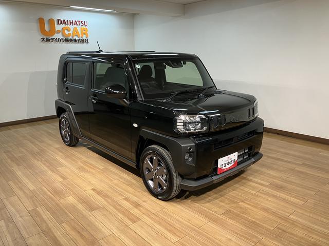 タフト Ｇターボ　ダーククロムベンチャー　２５年ナビ／ＦＲドラレコ　スカイフィールトップ　アダプティブクルーズコントロール　ＬＥＤヘッド／フォグ　運／助シートヒーター　プッシュボタンスタート　キーフリー　電動パーキングブレーキ　バックカメラ　１５インチアルミホイール（14枚目）