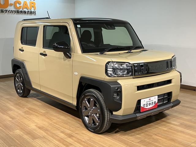 タフト Gターボ ダーククロムベンチャー 25年ナビ/FRドラレコ スカイフィールトップ アダプティブクルーズコントロール LEDヘッド/フォグ 運/助シートヒーター プッシュボタンスタート キーフリー 電動パーキングブレーキ バックカメラ 15インチアルミホイール(10枚目)