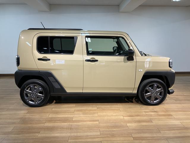 タフト Gターボ ダーククロムベンチャー 25年ナビ/FRドラレコ スカイフィールトップ アダプティブクルーズコントロール LEDヘッド/フォグ 運/助シートヒーター プッシュボタンスタート キーフリー 電動パーキングブレーキ バックカメラ 15インチアルミホイール(11枚目)