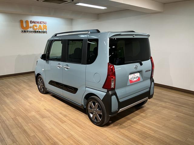 タント ファンクロスターボ　サポカーＳワイド適合　届出済未使用車　ターボエンジン　バックモニター対応カメラ　運転席・助手席シートヒーター　純正アルミホイール　　両側パワースライドドア　電動パーキングブレーキ　オートブレーキホールド　衝突回避支援ブレーキ（11枚目）