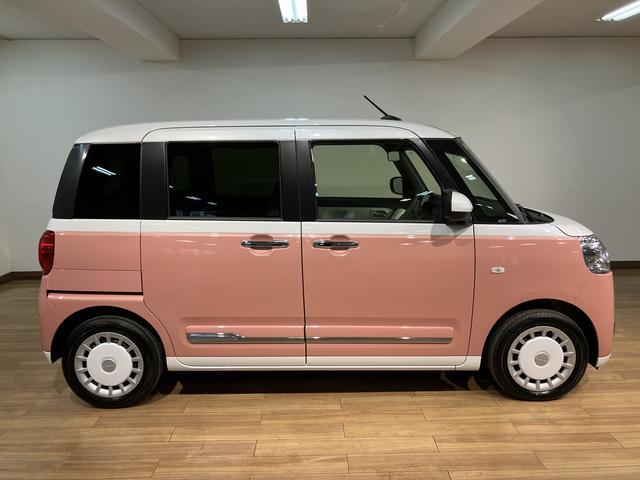 ムーヴキャンバス ストライプスＧ　２５年ナビ／ＦＲドラレコ／バックカメラ　サポカーＳワイド適合　バックカメラ　ＵＳＢ接続端子　電動パーキングブレーキ　シートヒーター　両側オートスライドドア　Ｐスタート　ホッとカップホルダー　キーフリー（12枚目）