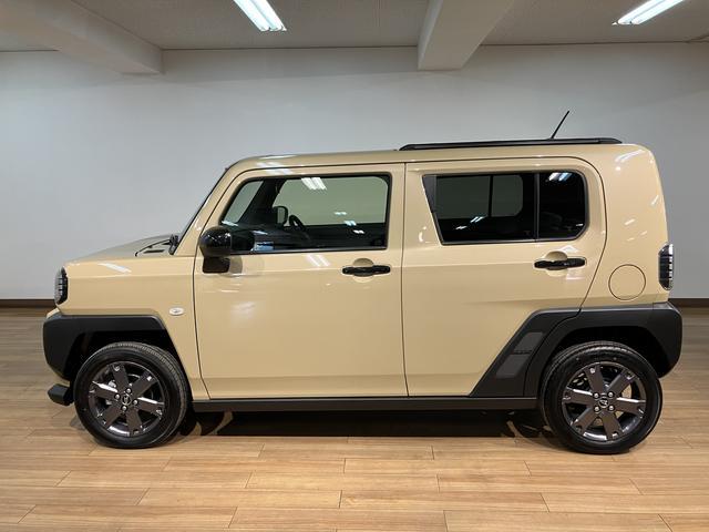 タフト G ダーククロムベンチャー バックカメラ対応/ガラスルーフ スマートアシスト 前後コーナーセンサー 前席シートヒーター スカイフィールトップ オートマチックハイビーム LEDヘッドライト/フォグ オートブレーキホールド スマートキー アルミホイール(12枚目)