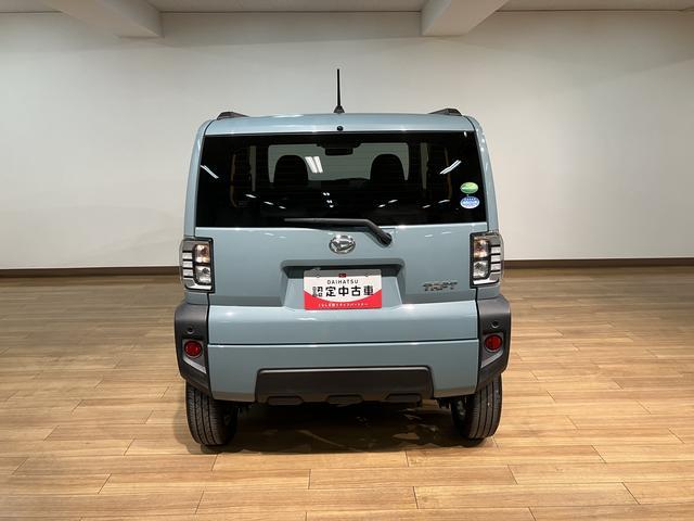 タフト G ナビ/FRドラレコ/パノラマカメラ/ETC/走行4.3万 スカイフィールトップ LEDヘッドランプ LEDフォグランプ 運転席/助手席シートヒーター プッシュボタンスタート キーフリーシステム 電動パーキングブレーキ 15インチアルミホイール(6枚目)