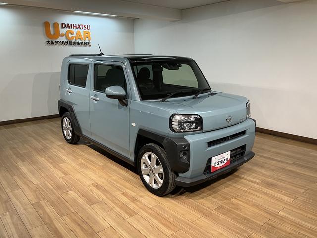 タフト G ナビ/FRドラレコ/パノラマカメラ/ETC/走行4.3万 スカイフィールトップ LEDヘッドランプ LEDフォグランプ 運転席/助手席シートヒーター プッシュボタンスタート キーフリーシステム 電動パーキングブレーキ 15インチアルミホイール(9枚目)