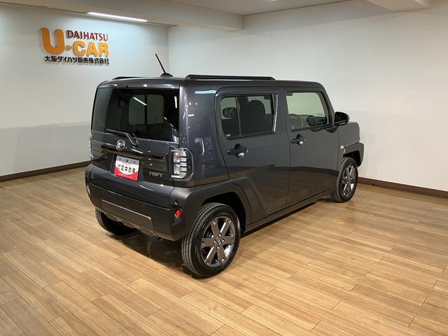 タフト Gターボ ダーククロムベンチャー 25年ナビ/FRドラレコ スカイフィールトップ アダプティブクルーズコントロール LEDヘッド/フォグ 運/助シートヒーター プッシュボタンスタート キーフリー 電動パーキングブレーキ バックカメラ 15インチアルミホイール(14枚目)