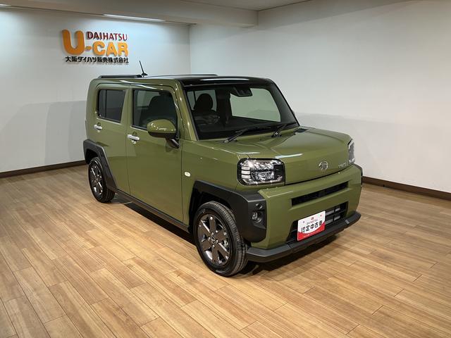 タフト Ｇターボ　Ｒ７年式／バックカメラ対応／ガラスルーフ　スカイフィールトップ　アダプティブクルーズコントロール　ＬＥＤヘッド／フォグ　運／助シートヒーター　プッシュボタンスタート　キーフリー　電動パーキングブレーキ　バックカメラ　１５インチアルミホイール（14枚目）