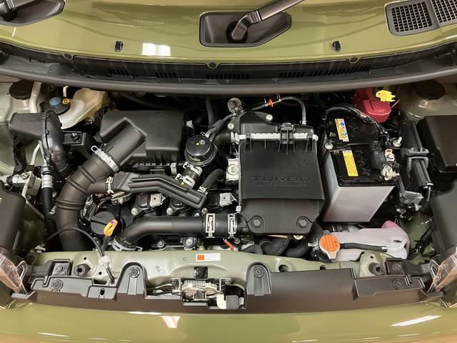 タフト Ｇターボ　Ｒ７年式／バックカメラ対応／ガラスルーフ　スカイフィールトップ　アダプティブクルーズコントロール　ＬＥＤヘッド／フォグ　運／助シートヒーター　プッシュボタンスタート　キーフリー　電動パーキングブレーキ　バックカメラ　１５インチアルミホイール（42枚目）