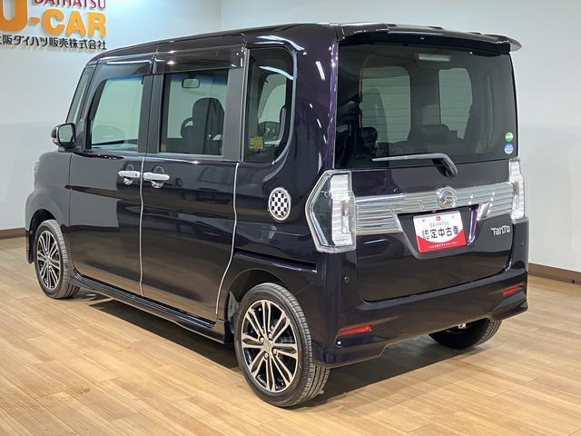 タント カスタムＲＳ　トップエディションＳＡＩＩＩ　サポカーＳワイド　ターボエンジン　衝突回避軽減ブレーキ　誤発進抑制機能　ＬＥＤヘッドライト／フォグ　オーディオレス　バックカメラ対応　オートエアコン　キーフリー　両側電動スライドドア　シートヒーター　１５インチアルミ（27枚目）