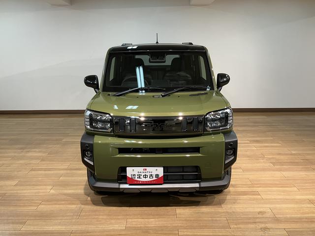 タフト Gターボ ダーククロムベンチャー R7年式/バックカメラ対応 スカイフィールトップ アダプティブクルーズコントロール LEDヘッド/フォグ 運/助シートヒーター プッシュボタンスタート キーフリー 電動パーキングブレーキ バックカメラ 15インチアルミホイール(2枚目)