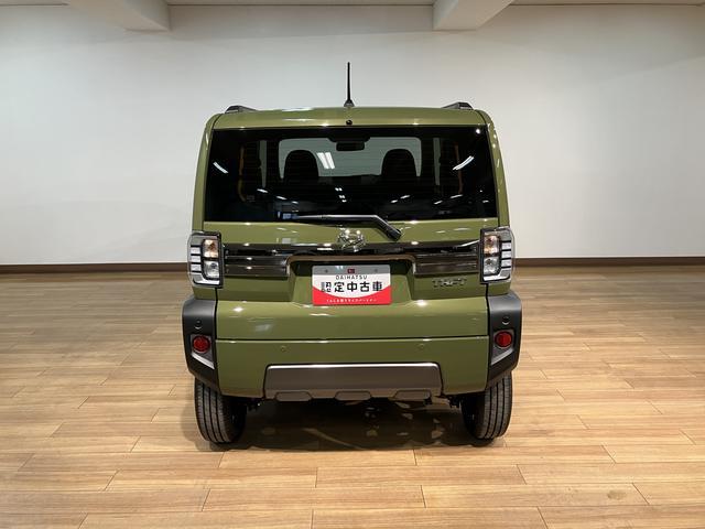 タフト Gターボ ダーククロムベンチャー R7年式/バックカメラ対応 スカイフィールトップ アダプティブクルーズコントロール LEDヘッド/フォグ 運/助シートヒーター プッシュボタンスタート キーフリー 電動パーキングブレーキ バックカメラ 15インチアルミホイール(10枚目)